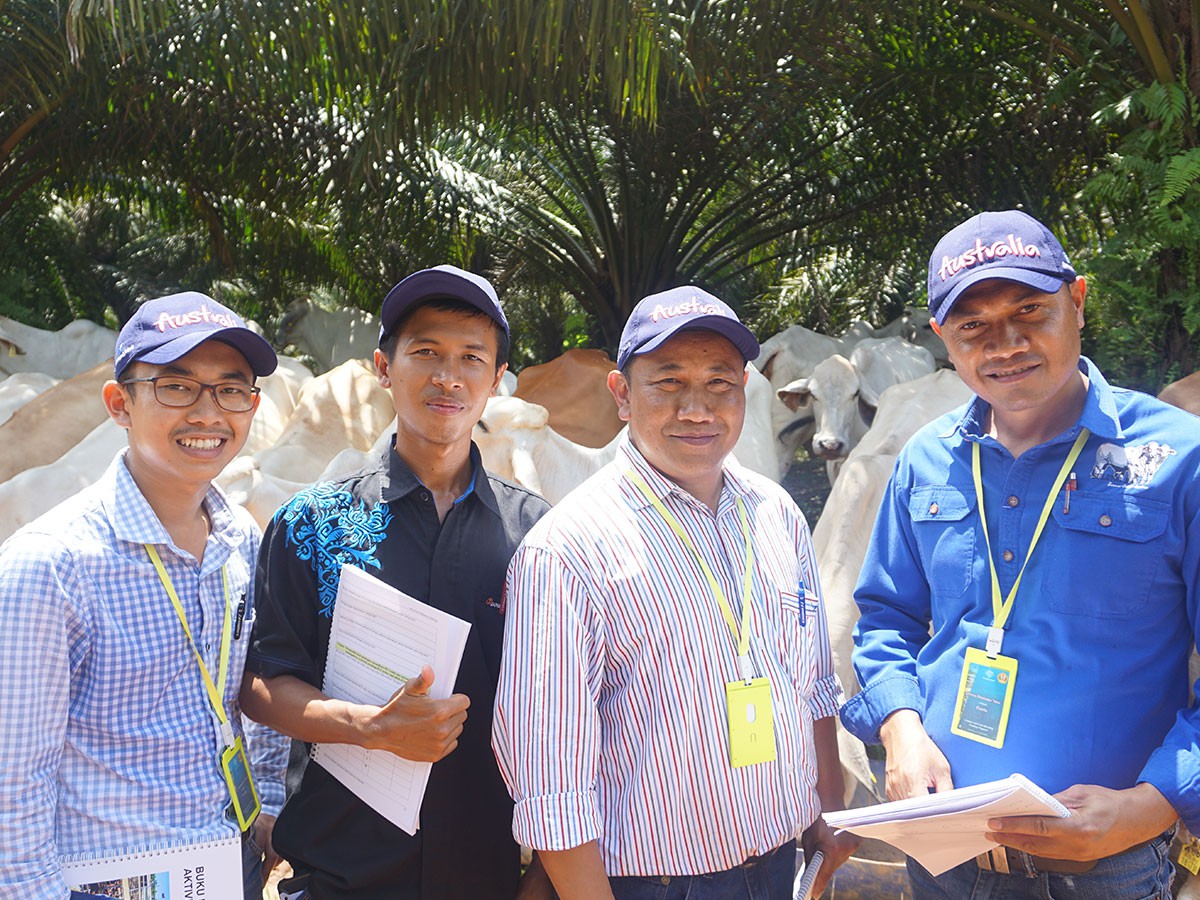 Breeding Course Participants at PT Buana Karya Bhakti, IACCB partner site in Tanah Bumbu, South Kalimantan